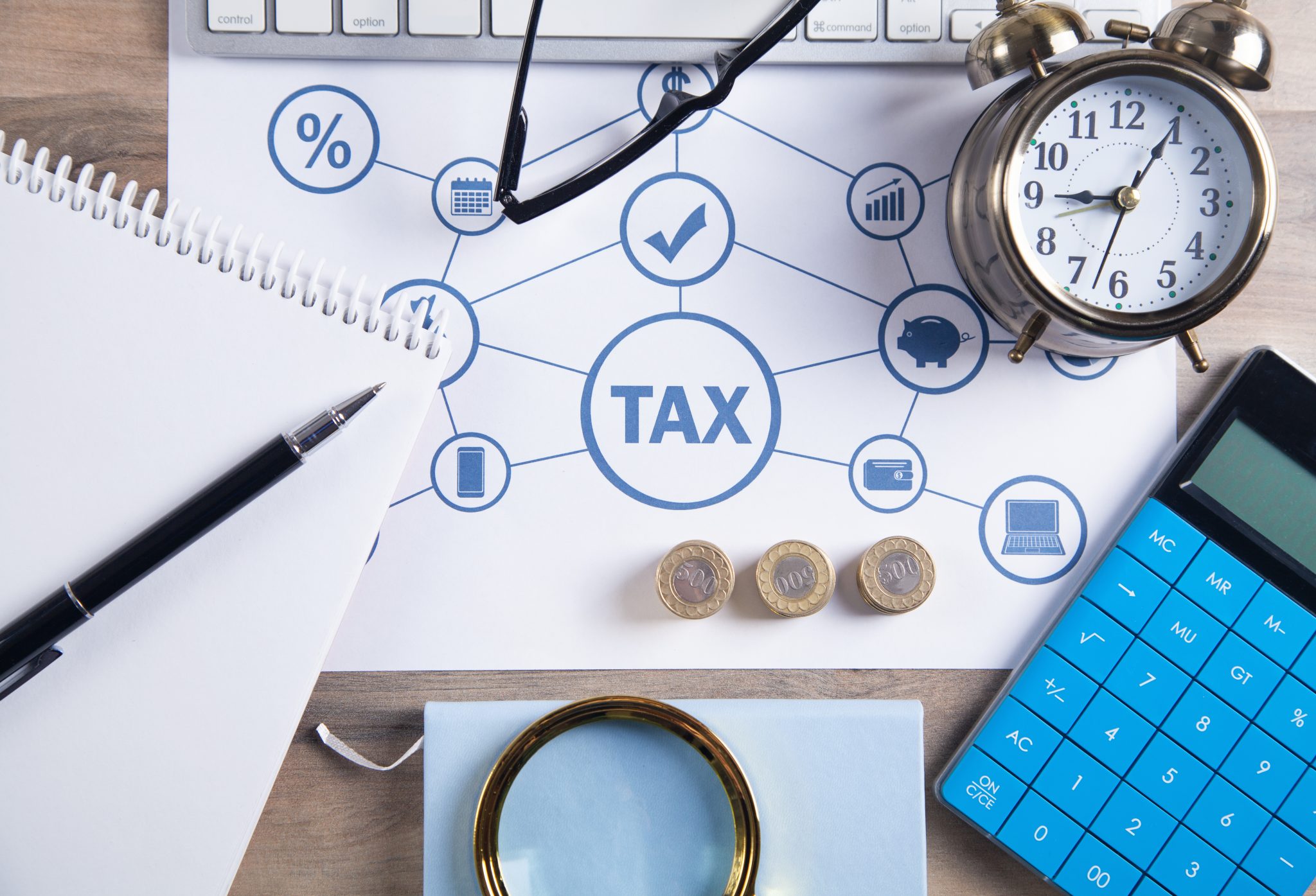 Tax. Business. Finance
